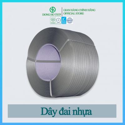 Dây đai nhựa PP buộc kiện hàng chịu nhiệt độ cấp đông -40 độ - màu xám
