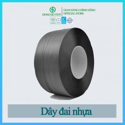 Dây đai nhựa PP buộc kiện hàng chịu nhiệt độ cấp đông -40 độ - màu đen