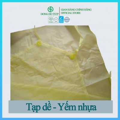 Tạp dề nhựa chống nước màu vàng